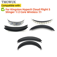 Replacement Headband Cover for Kingston HyperX Cloud Flight S Stinger 1/2 Core Wireless 7.1 Headphones Protective Headband Case