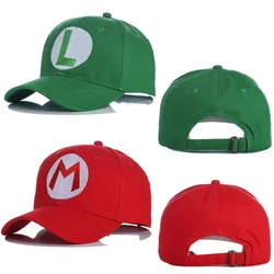 Casquette de Baseball Classique Super Mario, Dessin Animé, Jeu Rick, Logo Brodé, Cosplay, Halloween, Noël, Cadeau d'Anniversaire