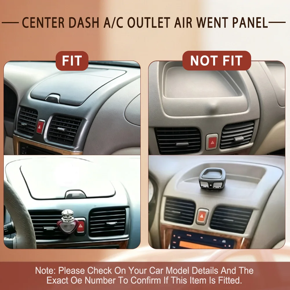 Car Center Dashboard  A/C Air Conditioner Vent Outlet Grille For Nissan Sentra 2000 2001 2002 2003 2004 68260-5M002, 68260-5M003