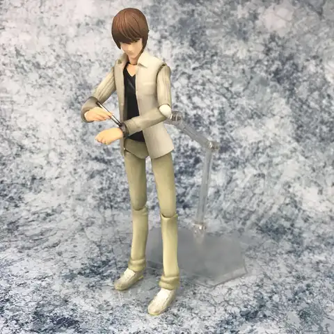 Anime Death Note Figutto Figma Yagami Light / Ryuk PVC-modell Anime-samling Actionfigur Leksakspresent Skrivbordsprydnad 10 best sales Death Note Ryuky actionfigur - №9
