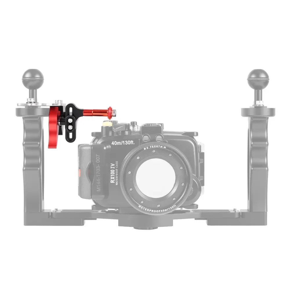 Shutter Trigger Extension Lever Extend Mount Adapter For Underwater Tray Diving Action Camera Waterproof Housing Case