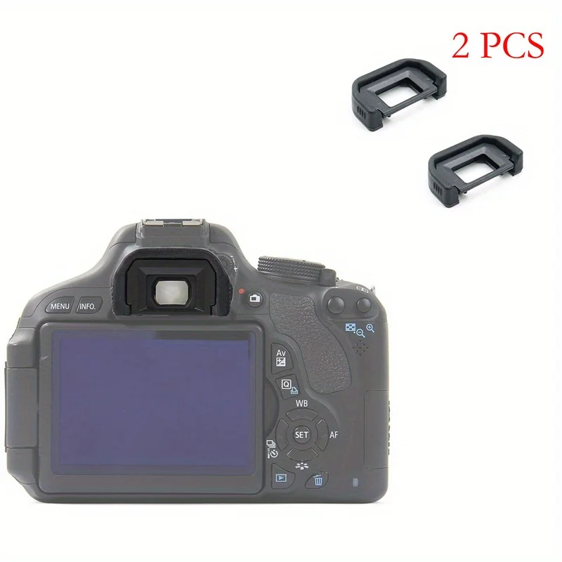 ยางรองตาสำหรับกล้อง Canon EOS 2ชิ้นแผ่นยางรองตาสำหรับกล้อง Canon EOS 600D 550D 650D 700D 1000D