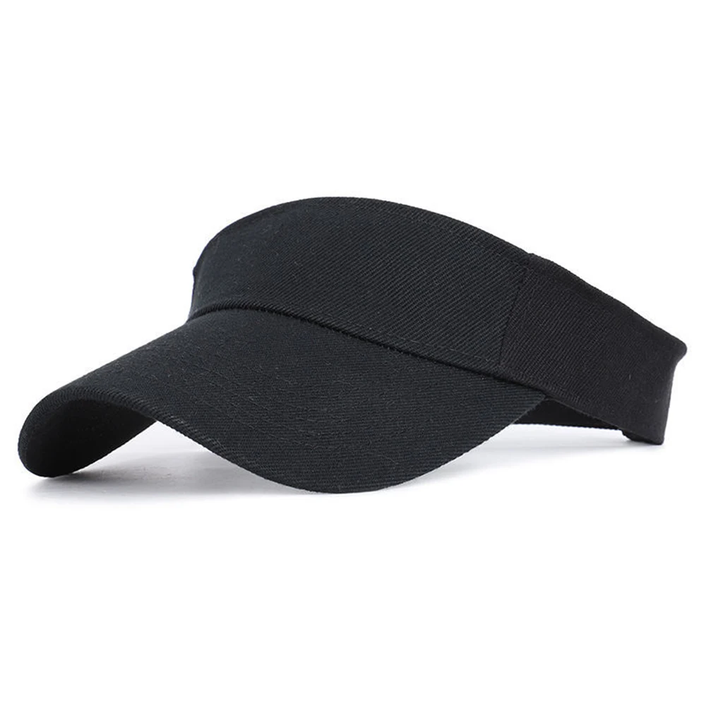 Men Women Adjustable Tennis Caps Sport Headband Classic Sun Sports Visor Hat Running Caps Tennis Beach Hat Outdoor Sports Hat