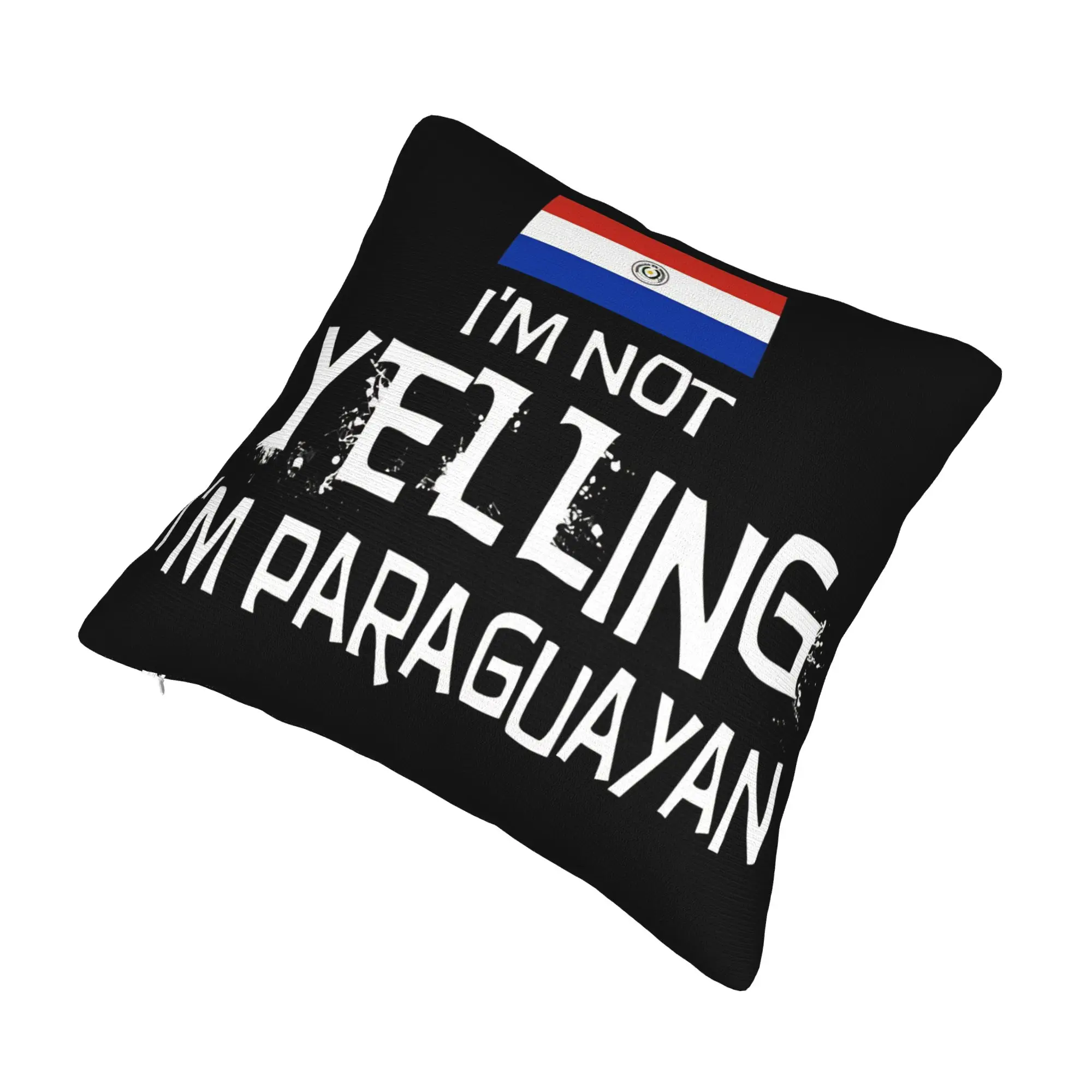 Paraguay Flag Pillow Covers Accessories Soft Cushion Cover Decorative  Throw Pillow Case Cover Home Multi Size