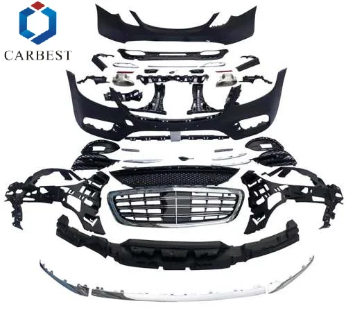 

BR CARBEST Popular 2014-2018 S Class Upgrade Car Bumper Car Body Parts W222 Body Kit For Mercedes Benz S Class To S450