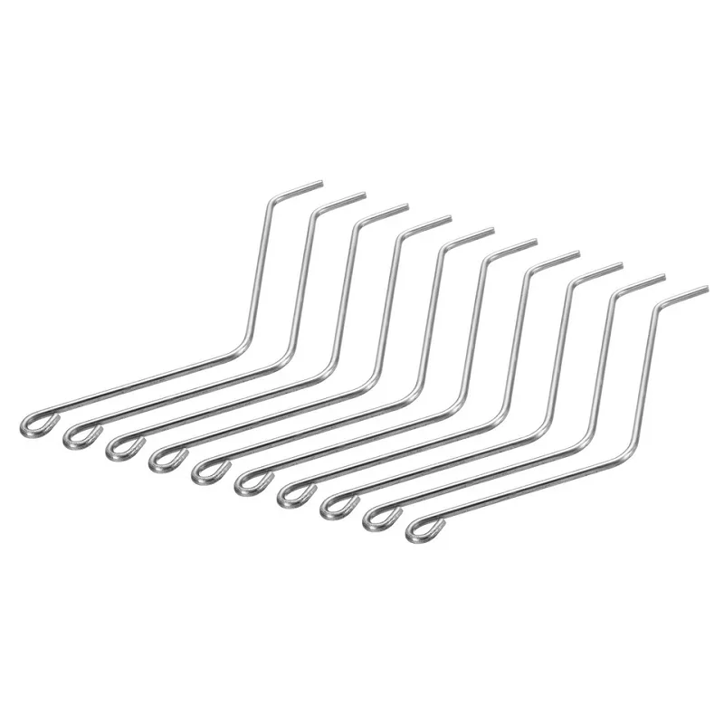 

20PCS Stainless Steel Beehive Connectors Bend Wire Holder Beehive Spring Fixing Clamp Beehive Fastener Beekeeping Tools