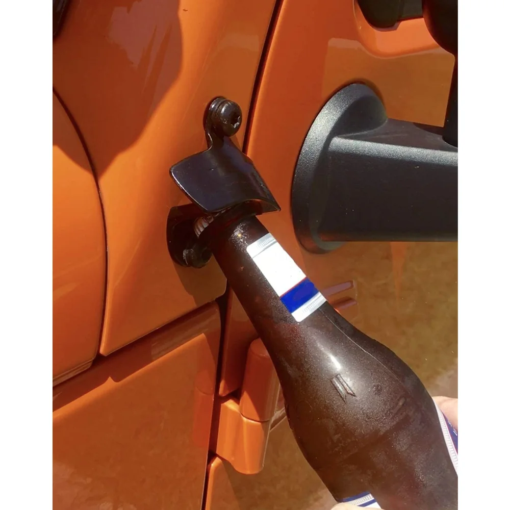 Car Body Mounted Bottle Opener for Jeep Wrangler JK JK Unlimited  Exterior Hand Tools  For Jeep Accessory