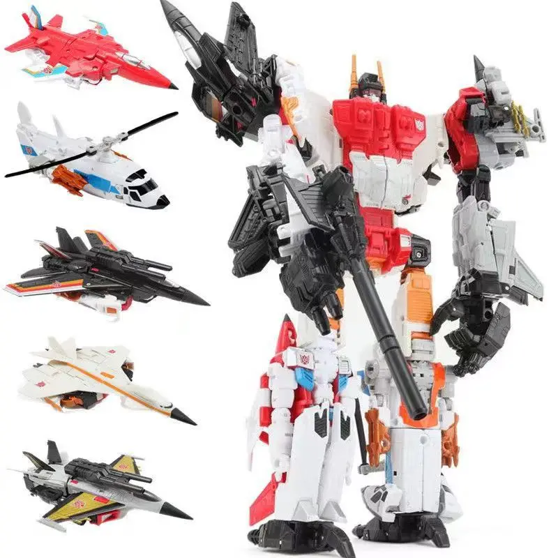 HZX Defensor H901 ألعاب التحول روبوت 5IN1 الموحد Superion Bruticus Devastator تشوه عمل الشكل
