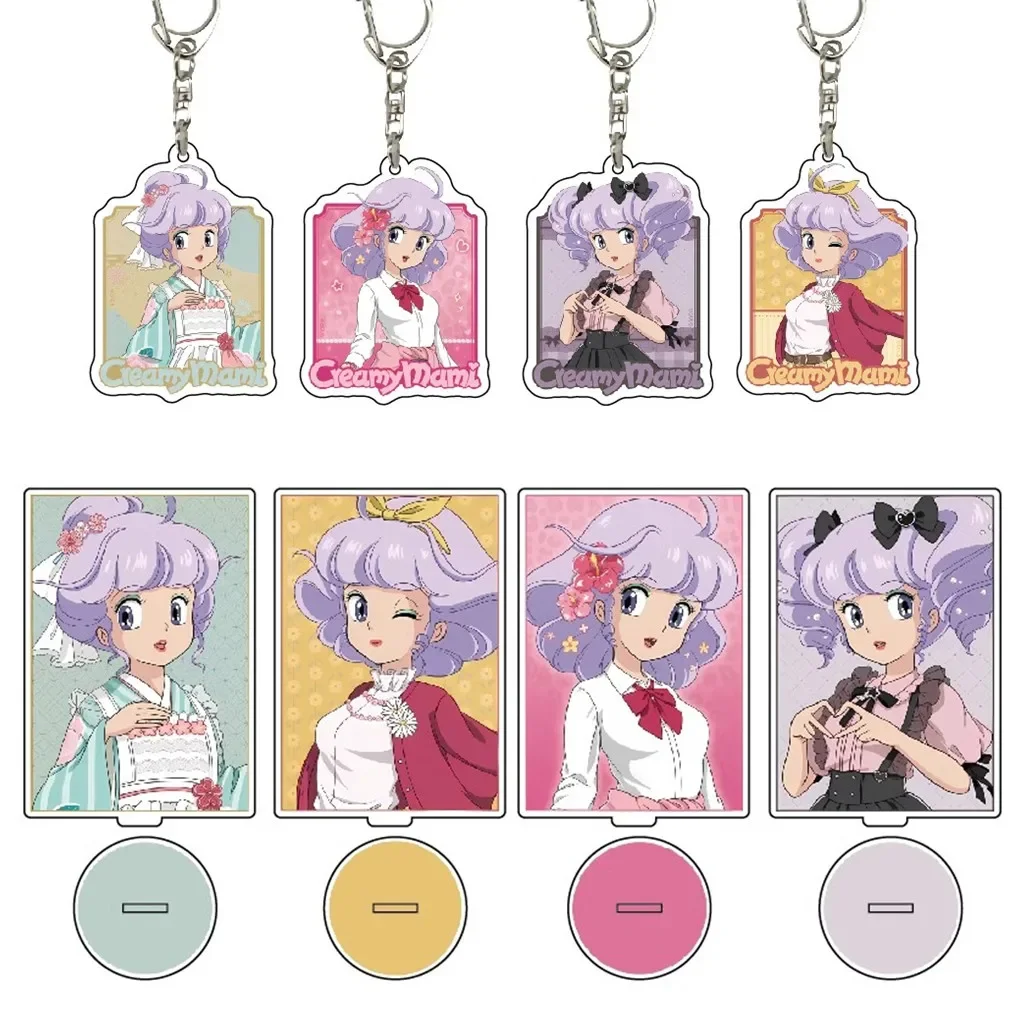 

Game Morisawa Yuu Cute Girl Acrylic Stand Figure Doll Anime Keychain Toy Keyring for Gift