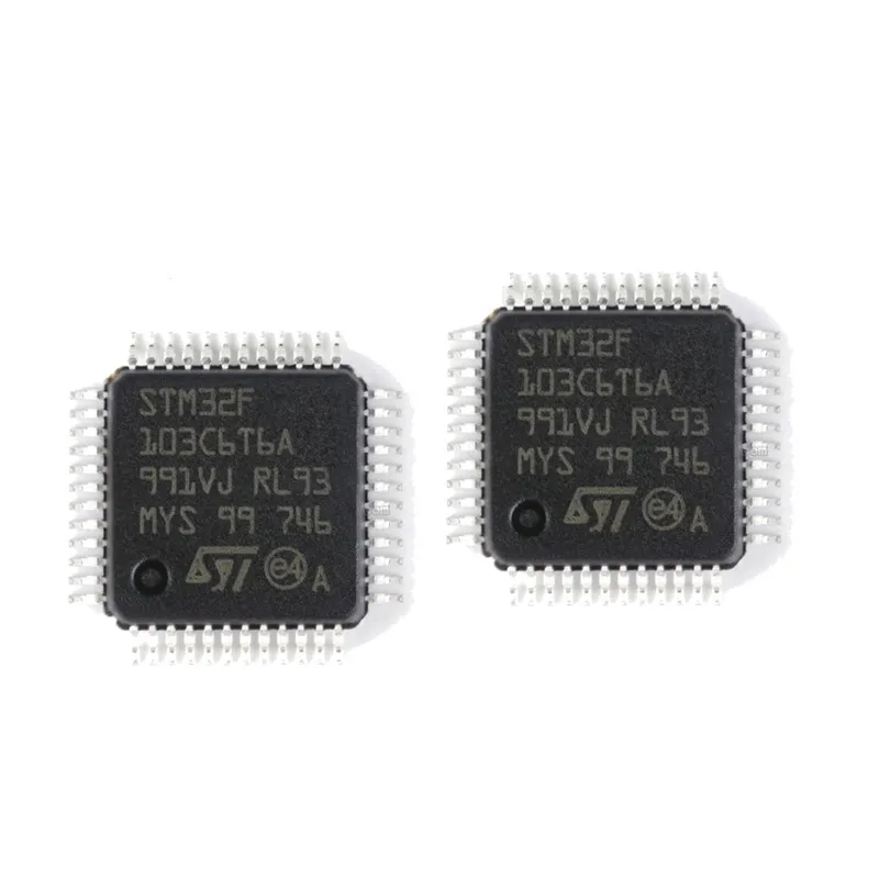 1-10Pcs/Lot Original Product STM32F103C6T6A STM32F 103C6T6A C6T6A Package LQFP-48 73MHz 32KB MCU STM32F103 Full Range