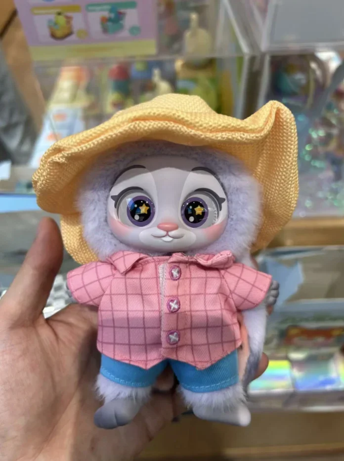 متوفر في المخزون الأصلي Miniso Zootopia جودي نيك الشكل صندوق أعمى نموذج حلية الكرتون لطيف نيك الشكل اللعب جمع دمية هدايا طفل