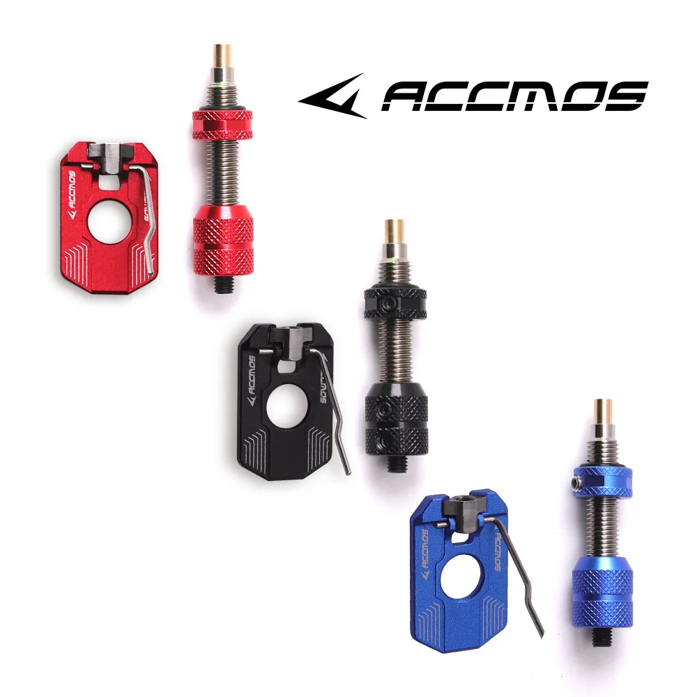 1pc ACCMOS Pressure Button Mirco Adjustable Recurve Bow Cushion Plunger thread Arrow Rests Archery Shooting Hunting Accessories