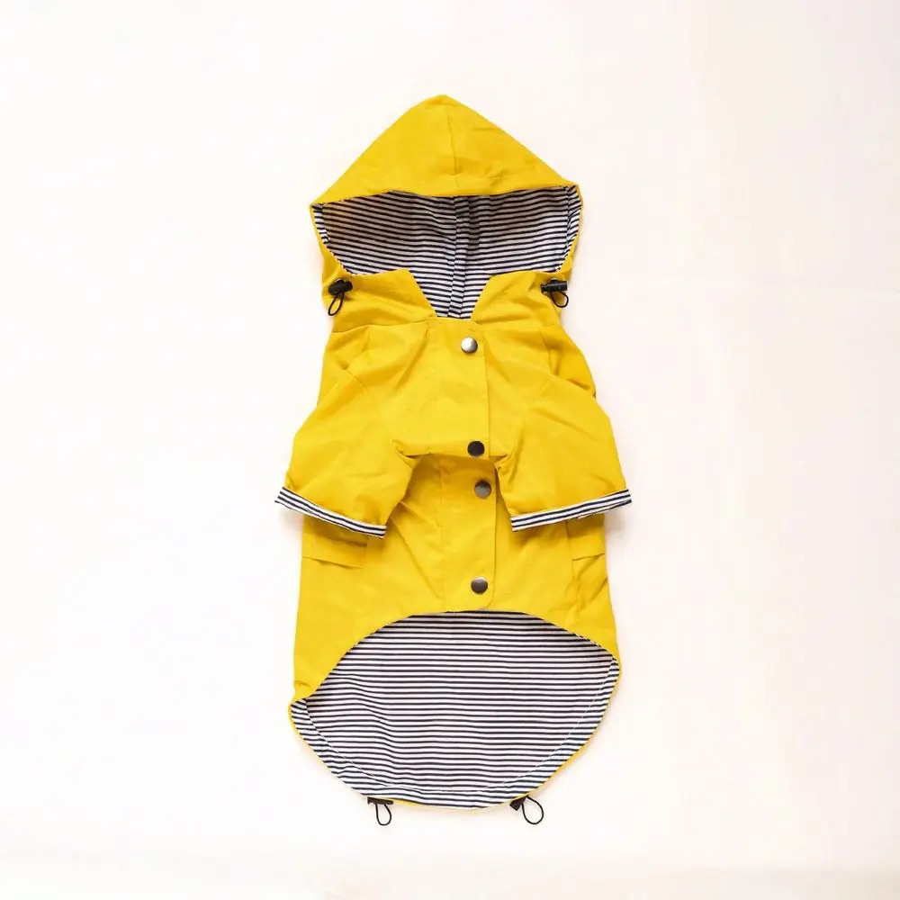

Pet Dog Coat Small Medium Large Dogs Windproof Dog Raincoat Dog Sport Hoodies Pet Clothes Pink Yellow