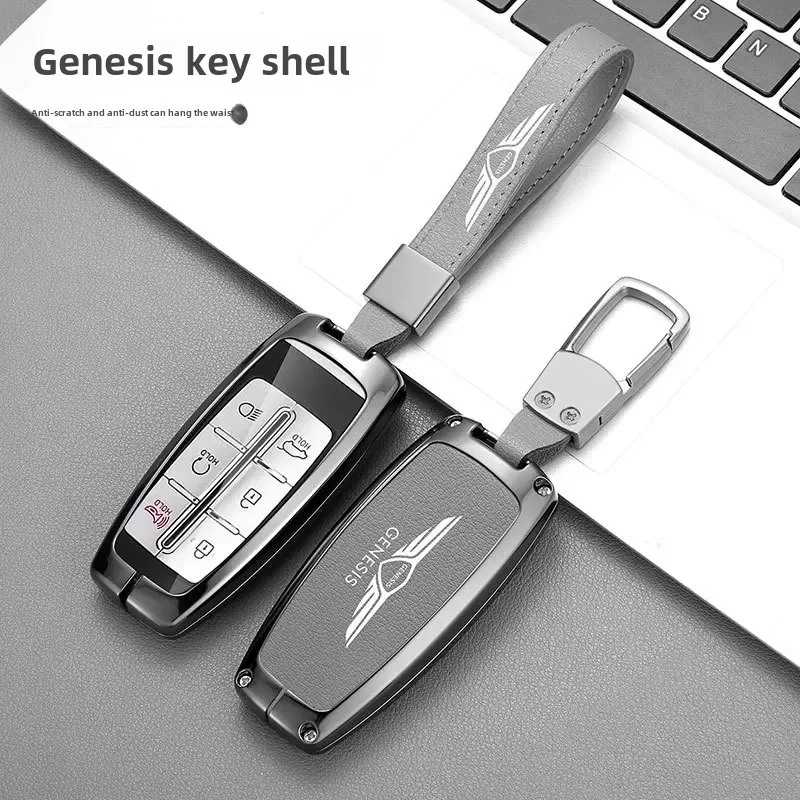 Genesis Metal Protective Case For Car Keys Gv70 G80 Gv80 G90 Vehicle Key Cover Durable Trustworthy Protection For Men