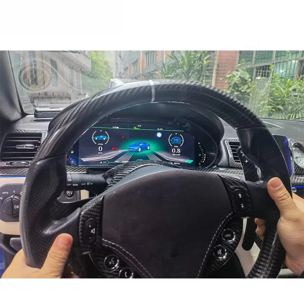 شاشة عرض لوحة القيادة LCD مقاس 12.3 بوصة تعمل بنظام أندرويد لـ GT GC GranTurismo 2007 2008 2009 2010 2011 2012 2013-2017 #2