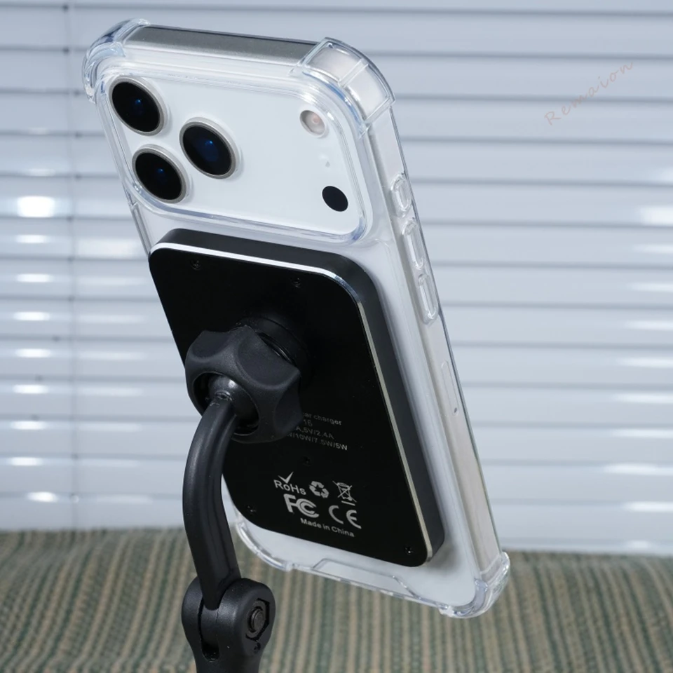 Transparent Magnetic Phone Case for iPhone 11 12 13 16 17 Pro Max Air 14 15 16 Plus 16E Magsafe Silicone Wireless Charging Cover - Image 3