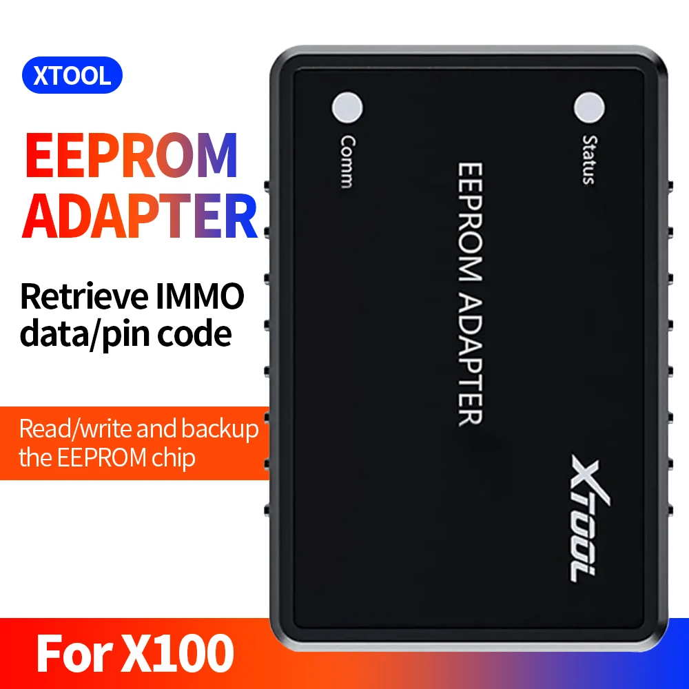 EEPROM Adapter Car Key Programmer Read PINCODE Immobilizer Reader Work With XTOOL X100PAD3 X100MAX IK618 D7 D8 Diagnostic Tool