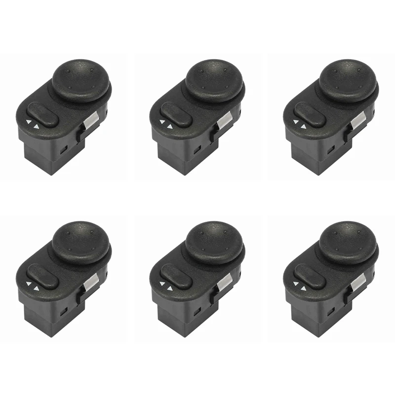 6X Side Mirror Rear View Mirror Switch Adjust Control Knob For Vauxhall Astra-G Opel Zafira Corsa Vectra Meriva 9226863