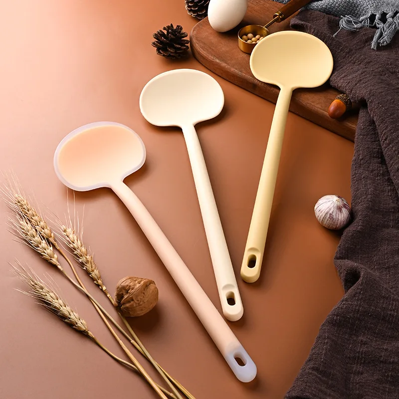 Silicone Mushroom Shovel Integrated High Temperature Resistant Non-Stick Pan Cooking Spoon Home Use Stir-Fry Shovel