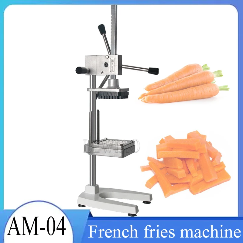 

Vertical Manual French Fries Cutter Machine Potato Slicer Chip Cutter Vegetable Fruit Cutter Kitchen Tools