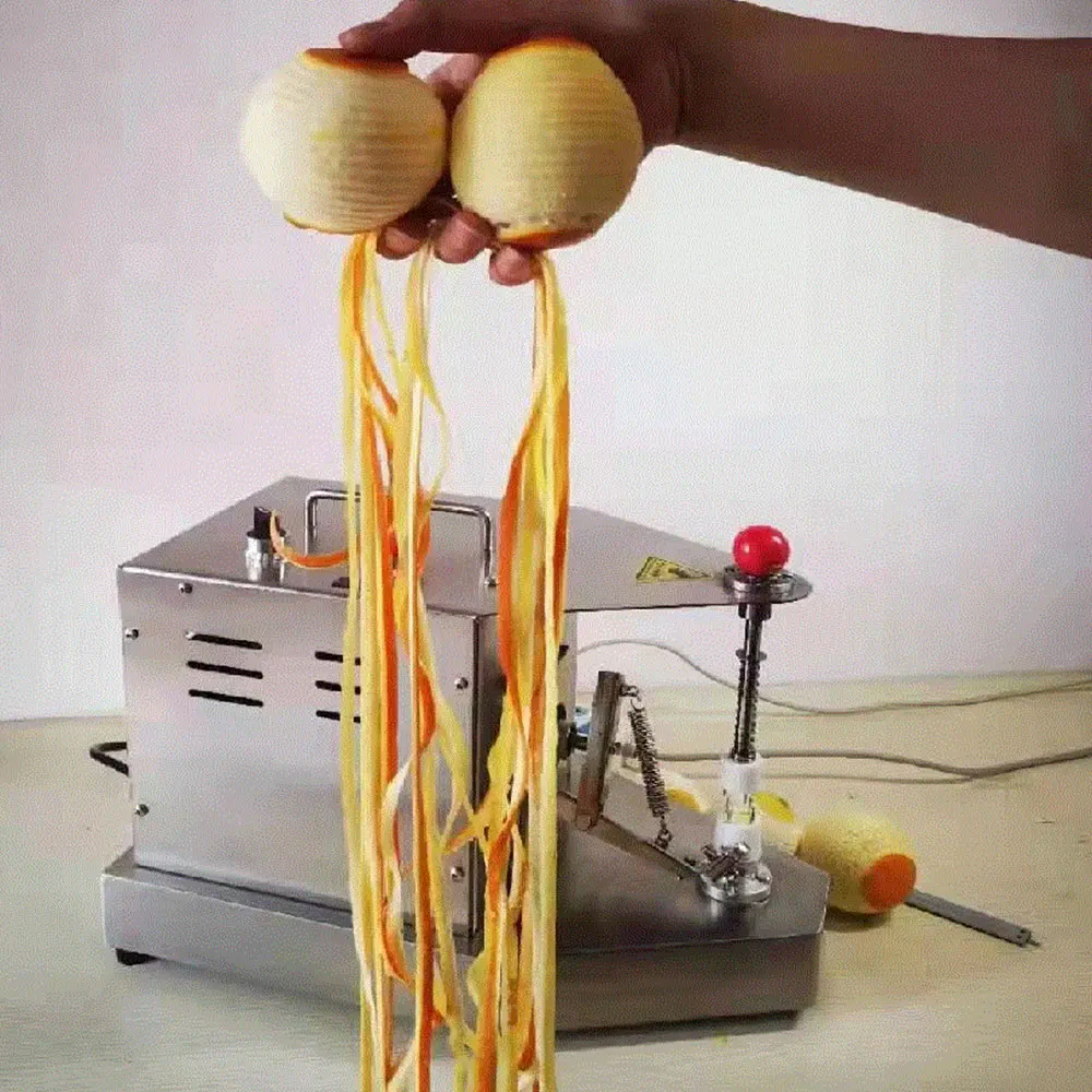 

Commercial Lemon Orange Peeler Sheller Automatic Fruit Peeling Shelling Machine Apple Pear Peeler Persimmon Kiwi Peeling Machine