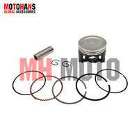 POP110 KWB WAVE110S 50MM +0.75 BORE 13MM PIN PISTON AND RING SET