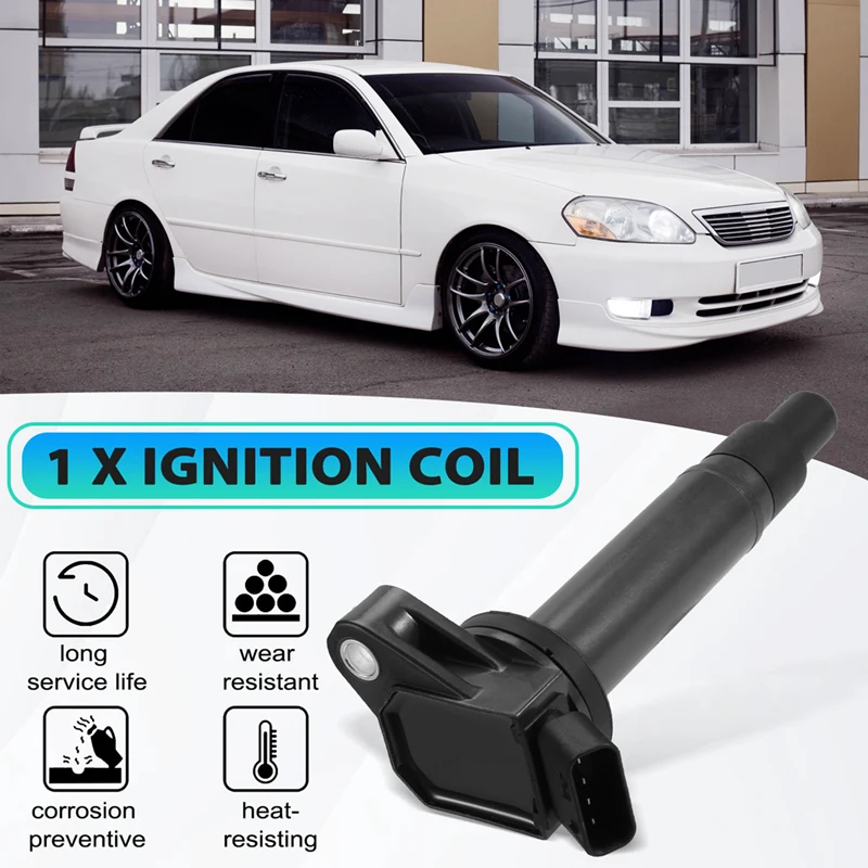 Ignition Coil 90919-02245 9091902245 For Toyota Mark 2 JZX110 JZS171 Crown 2.5L Progres Verossa Lexus GS Is LS