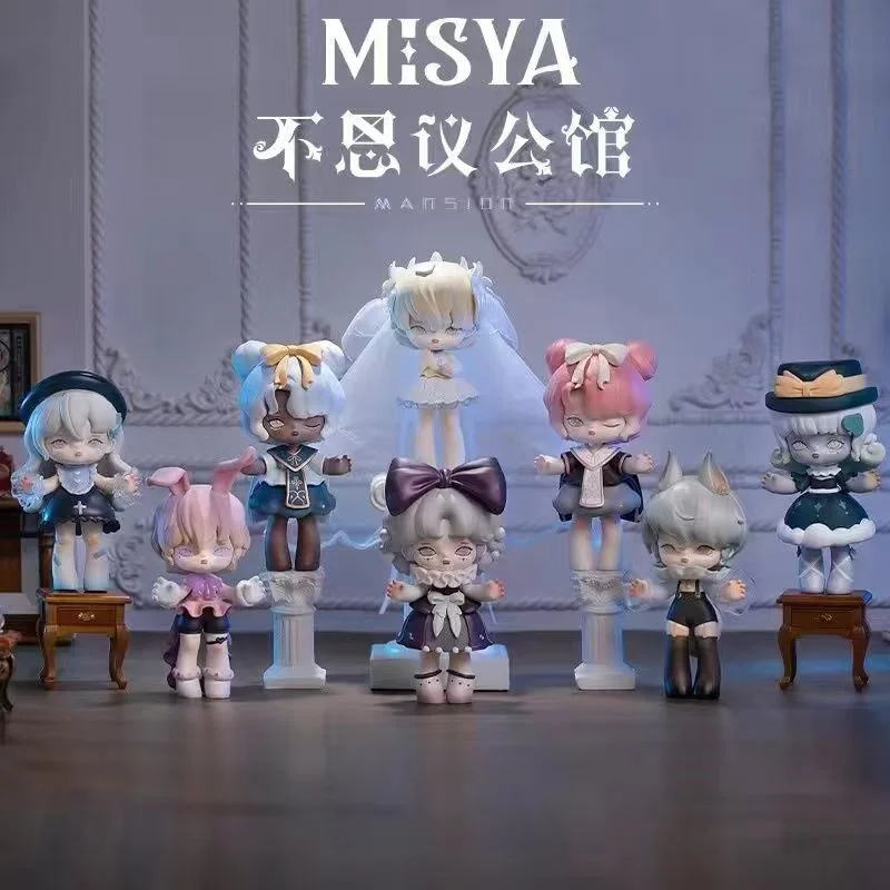 정품 스팟 Misya Uncripulus 맨션 시리즈 블라인드 박스, PVC 모델 데스크탑 액세서리, 서프라이즈 미스터리 박스, 소녀 크리스마스 생일