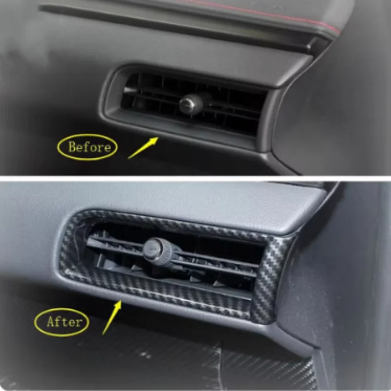 For Lexus UX UX200 UX250 2018-2022 dashboard AC air conditioning front side rear outlet decoration