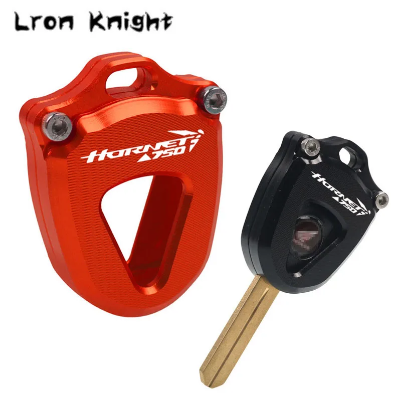 

For HONDA Hornet CB750 CB 750 HORNET 2023 Motorcycle CNC Key Cover Case Shell Keys Protection Keyring