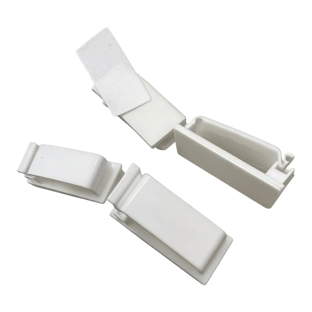 100pcs Flat For Cable Clamp Buckle with Strong for Small Space For Cable Organization Desktop Wall Car 46.5x12x19mm