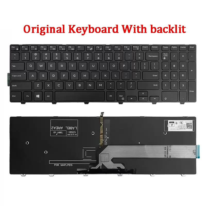 New ORIGINAL Laptop Keyboard For Dell Latitude 3550 3560 3570 3580 3588