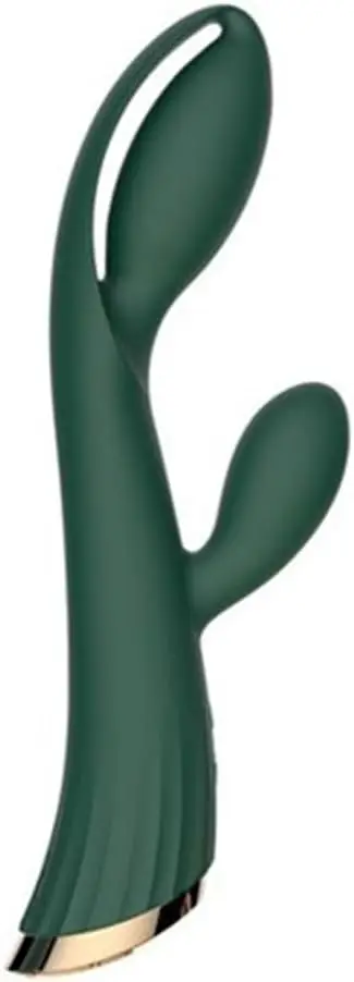 Dual Head G Spot Vibrator for Women Heated Silicone Massager 9 Vibration Modes USB Rechargeable Adult Sex Toy