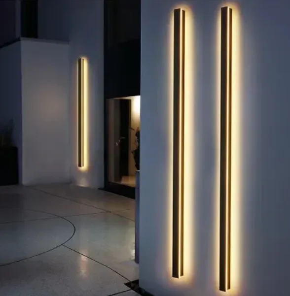 

Водонепроницаемый светодиодный светильник для длинных стен, 120 см (4 фута), для улицы, сада, балкона, спальни, гостиной