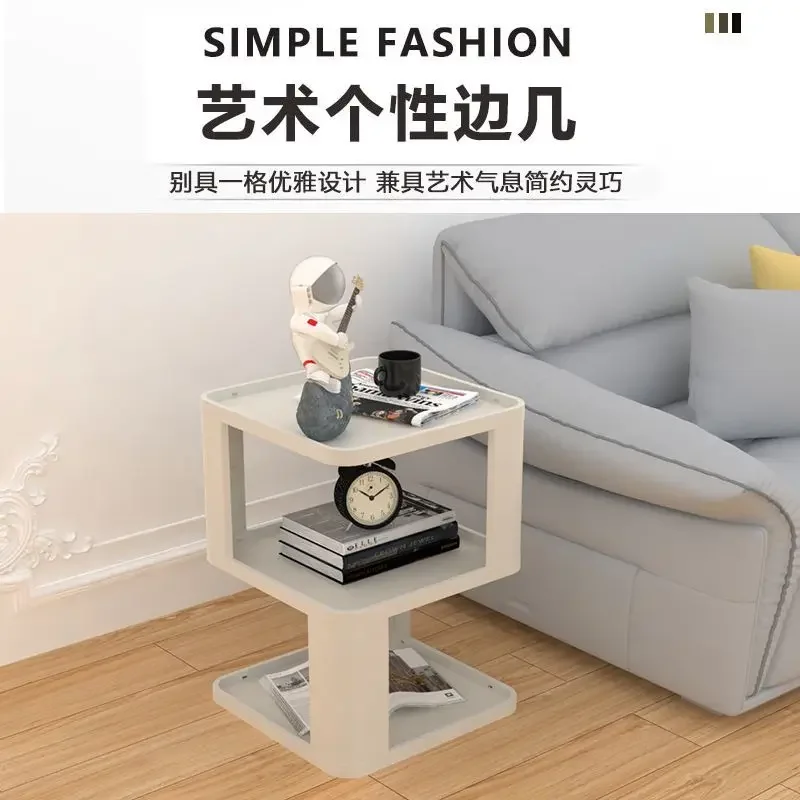 Bedroom Bedside Nordic Sofa Side Table Side Cabinet Side Table Minimalist Plastic Small Coffee Table