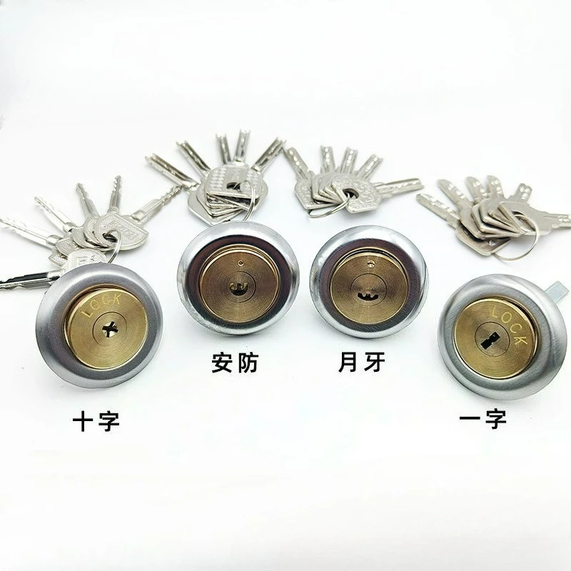 

Old Style Exterior Lock, Pure Copper Lock Core, Wooden Door, Anti-theft Door, Stainless Steel Lock, Universal Type