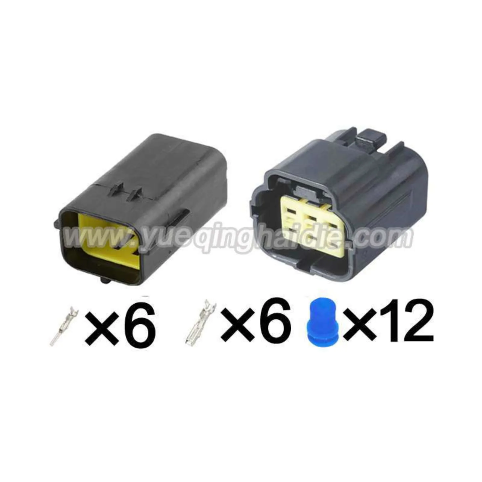 1/2/3/4/6/8/10/12/16Pin موصل مقاوم للماء 1.8 مللي متر ذكر أنثى موصلات شاحنة سلك تسخير كابل المقبس 174879-2 174877-2