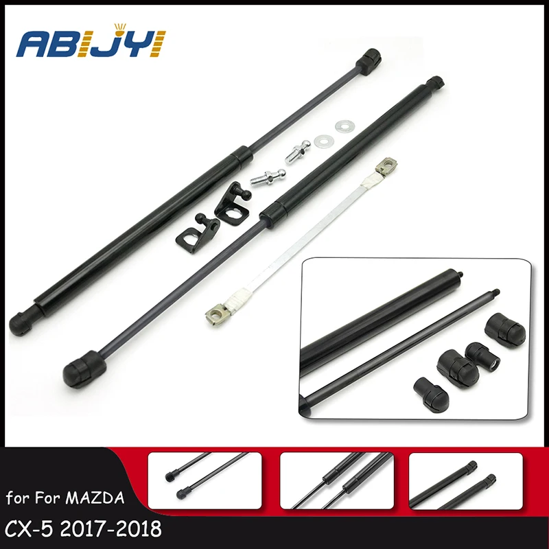 

Front Bonnet Hood Lift Support Engine Cover Hydraulic Gas Spring Strut Rod Car Accessories For Mazda CX-5 CX5 KF 2017 2018 2019