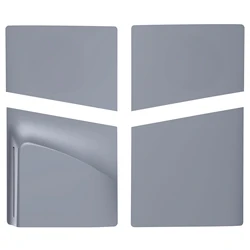 30th Anniversary Limited Disc Edition Pro Case for Playstation 5 Pro Grey Replacement Faceplate Shell for PS5 Pro