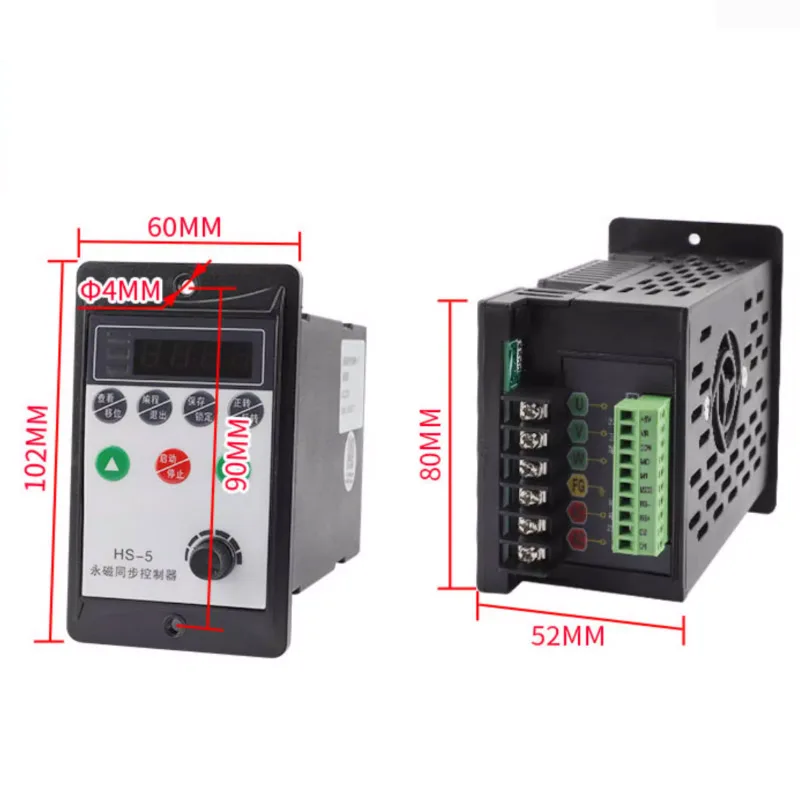 60BL 220V Brushless Deceleration Motor 400W 600W Planetary Gear Reducer High Torque With Driver Speed Regulation