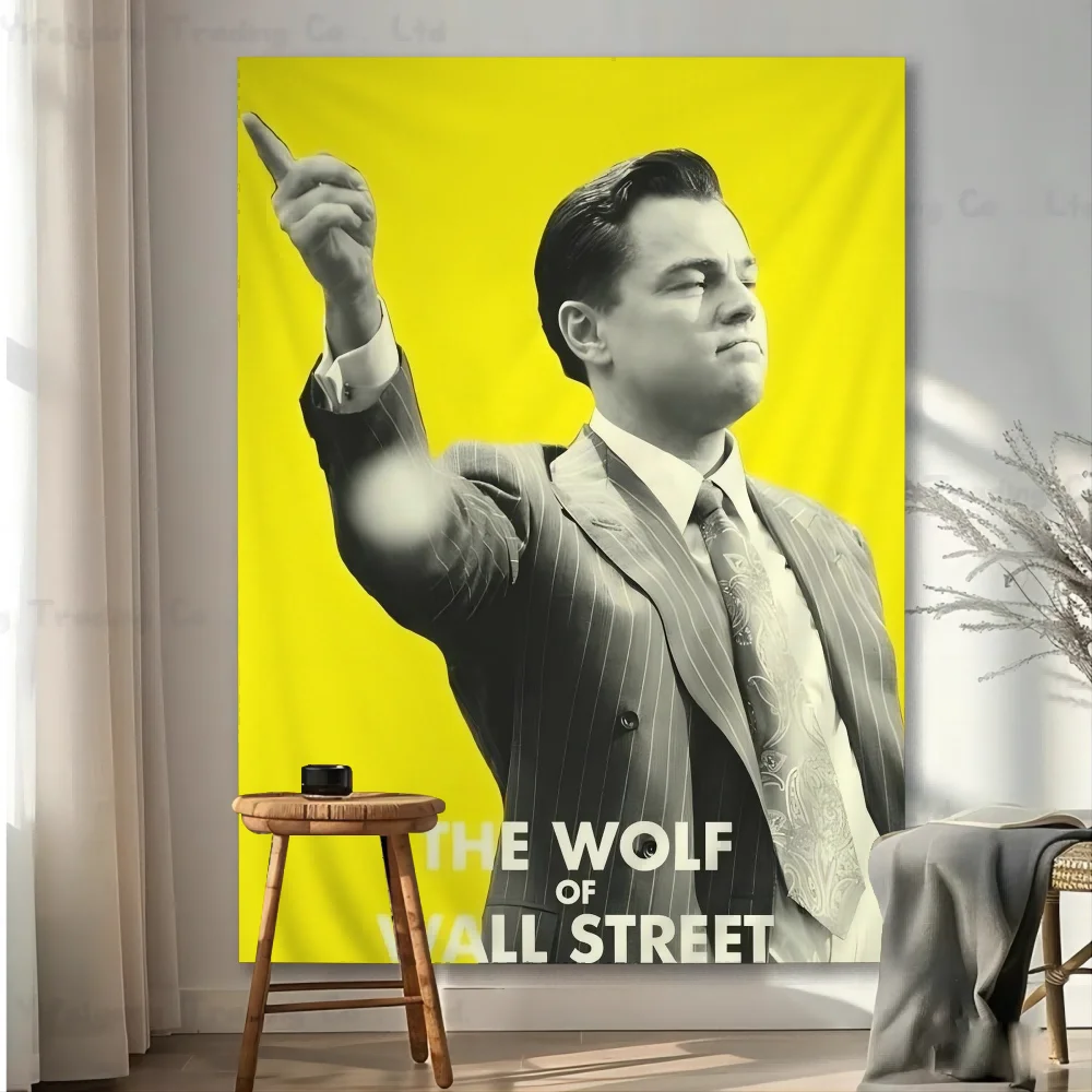 

The Wolf Of Wall Street Movie Printed Large Wall Tapestry Hanging Tarot Hippie Wall Rugs Dorm Home Decor