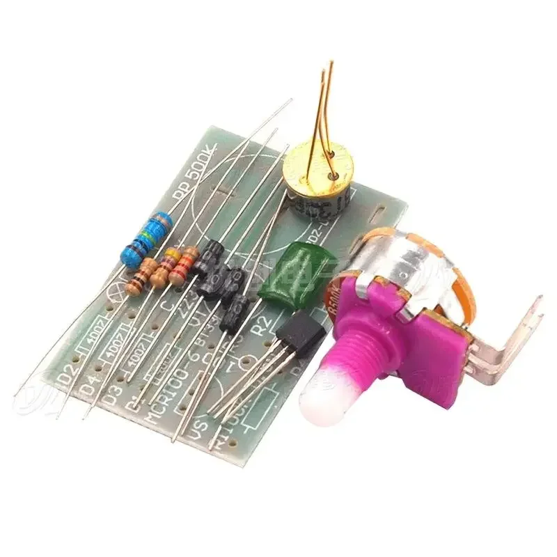 DIY Transistor BT33 Table Lamp Dimmer Circuit Kit Electronic Production Dimmer Module Sleeve Pieces for Home Lighting