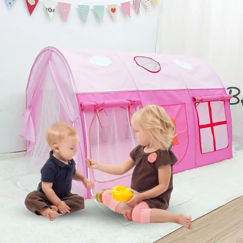 Folding Kid Play Tent Children Playhouse Indoor Outdoor Toy Playhouse Christmas Birthday Gift For Boy Girl