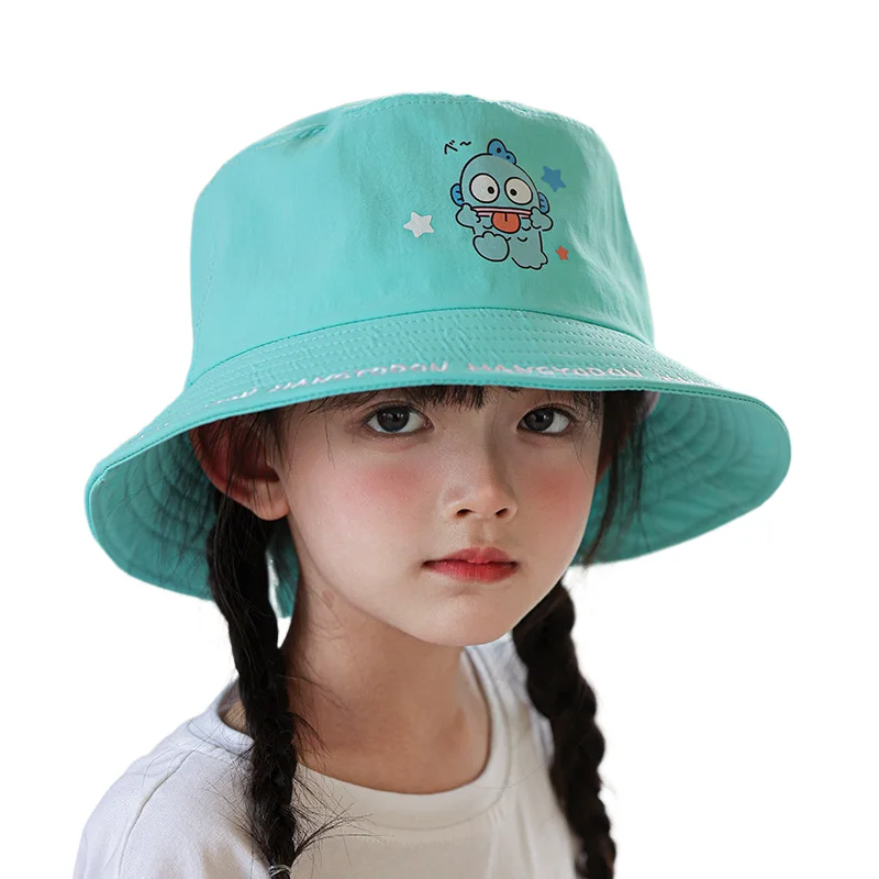 

Anime Cartoon Sanrio Hello Kitty Cinnamoroll My Melody Girls' Hat Y2K Summer New Sunshade Hat Fashion Casual Fisherman Hat Gifts