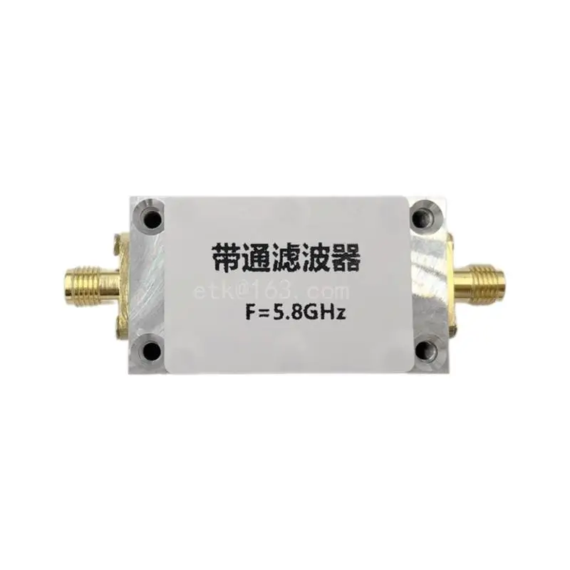 

SMA Bandpass Receiver Metal Bandpass Filter 5.8GHz Wireless Images Transmission