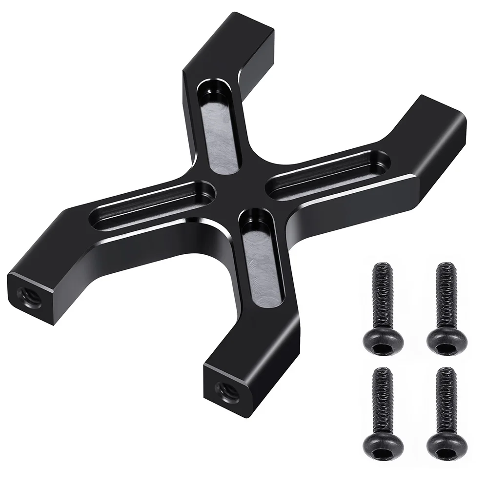 TRINOOD Aluminum Rear Suspension Brace Mount Support Base for 1/18 Mini LMT 4WD Brushed Monster Truck Upgrade Parts