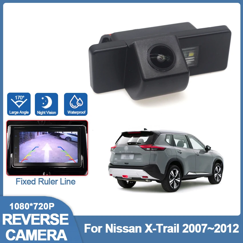 

HD Car Rear View Night Vision Camera High quality RCA For Nissan X-Trail XTrail X Trail 2007 2008 2009 2010 2011 2012 Car