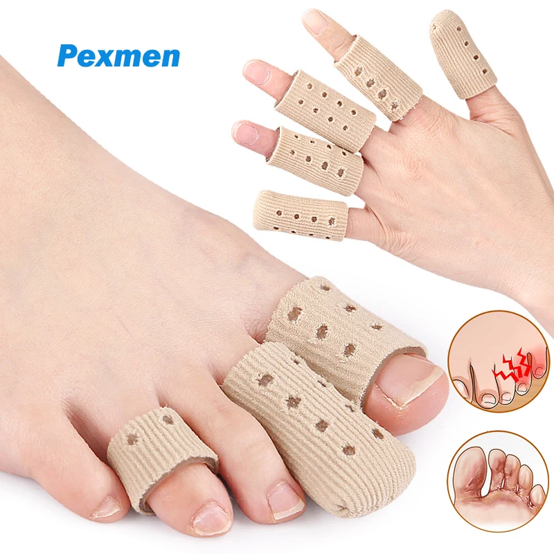 Pexmen Puntale Protezioni per puntali chiusi con fodera in gel Previene il sollievo dal dolore per calli, vesciche e unghie incarnite
