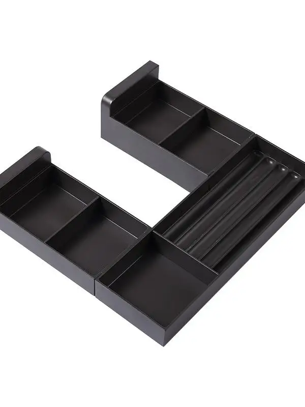 

Batoom Accories Der pe U-aped Storage Box Plastic Moisture Proof Thiened Free Combination Batoom Storage Box