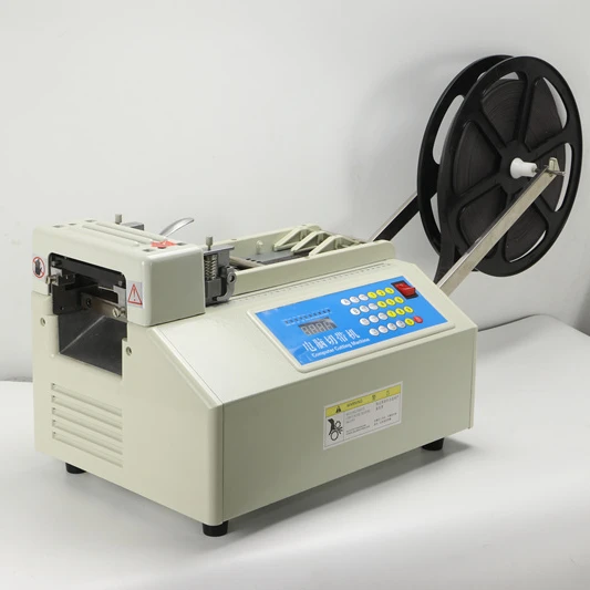 

High Productivity Hot Knife Tape Small Dispenser Tape Belt Ribbon Lanyard Elastic Cutting Machine